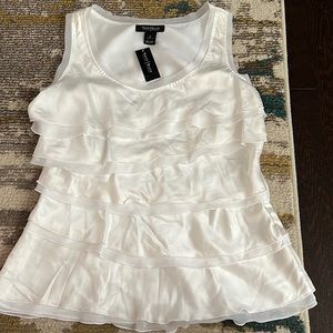 White House Black Market Silk Blouse